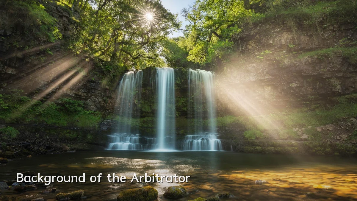 Background of the Arbitrator