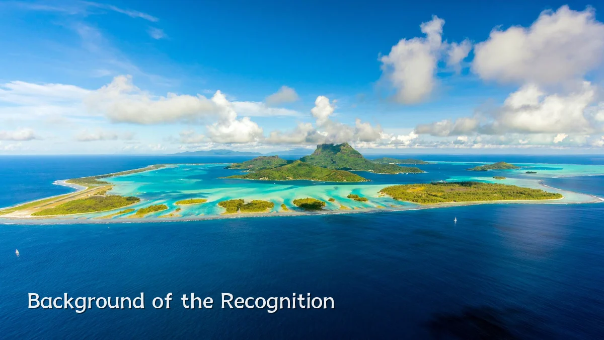 Background of the Recognition