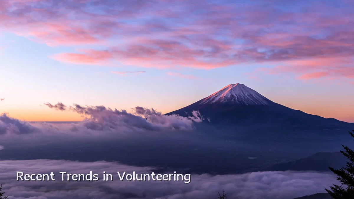 Recent Trends in Volunteering