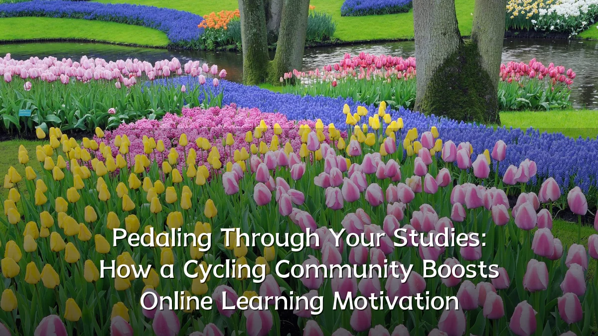 Pedaling Through Your Studies: How a Cycling Community Boosts Online Learning Motivation